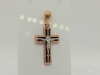 ПОДВЕСКА КРЕСТ с камнем (Au 585)