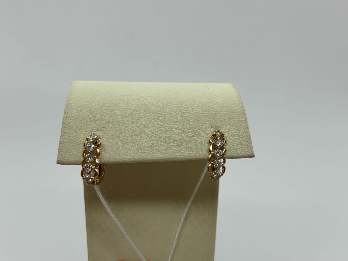 СЕРЬГИ БРИЛЛИАНТ (Au 585)