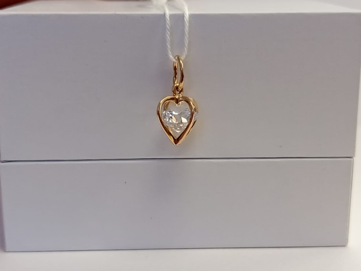 ПОДВЕСКА С КАМНЕМ (Au 585)