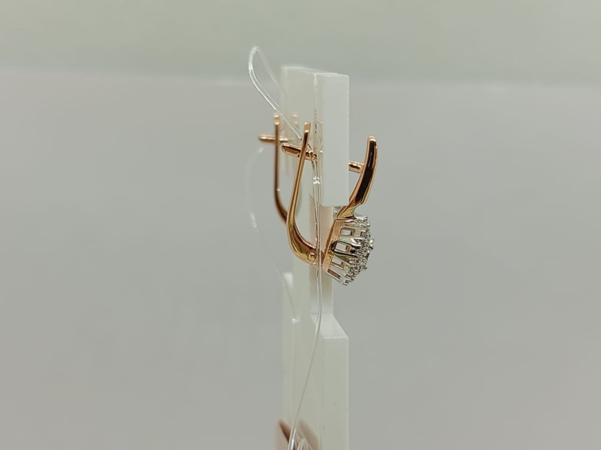 СЕРЬГИ БРИЛЛИАНТ (Au 585)