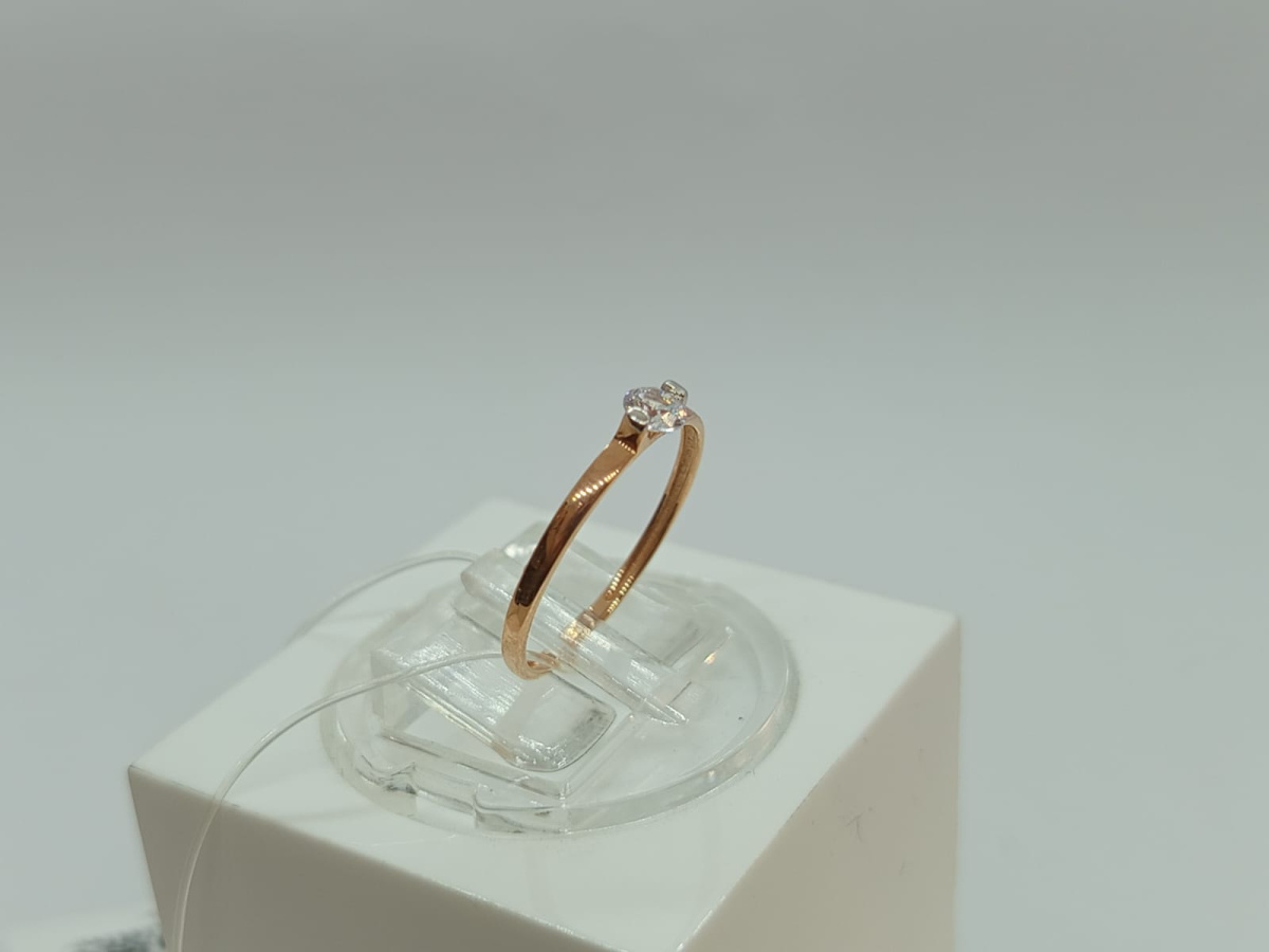 КОЛЬЦО С КАМНЕМ (Au 585)