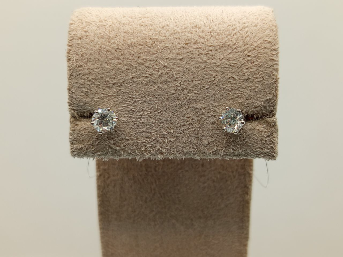 СЕРЬГИ ПУСЕТЫ Бриллиант (Au 585)