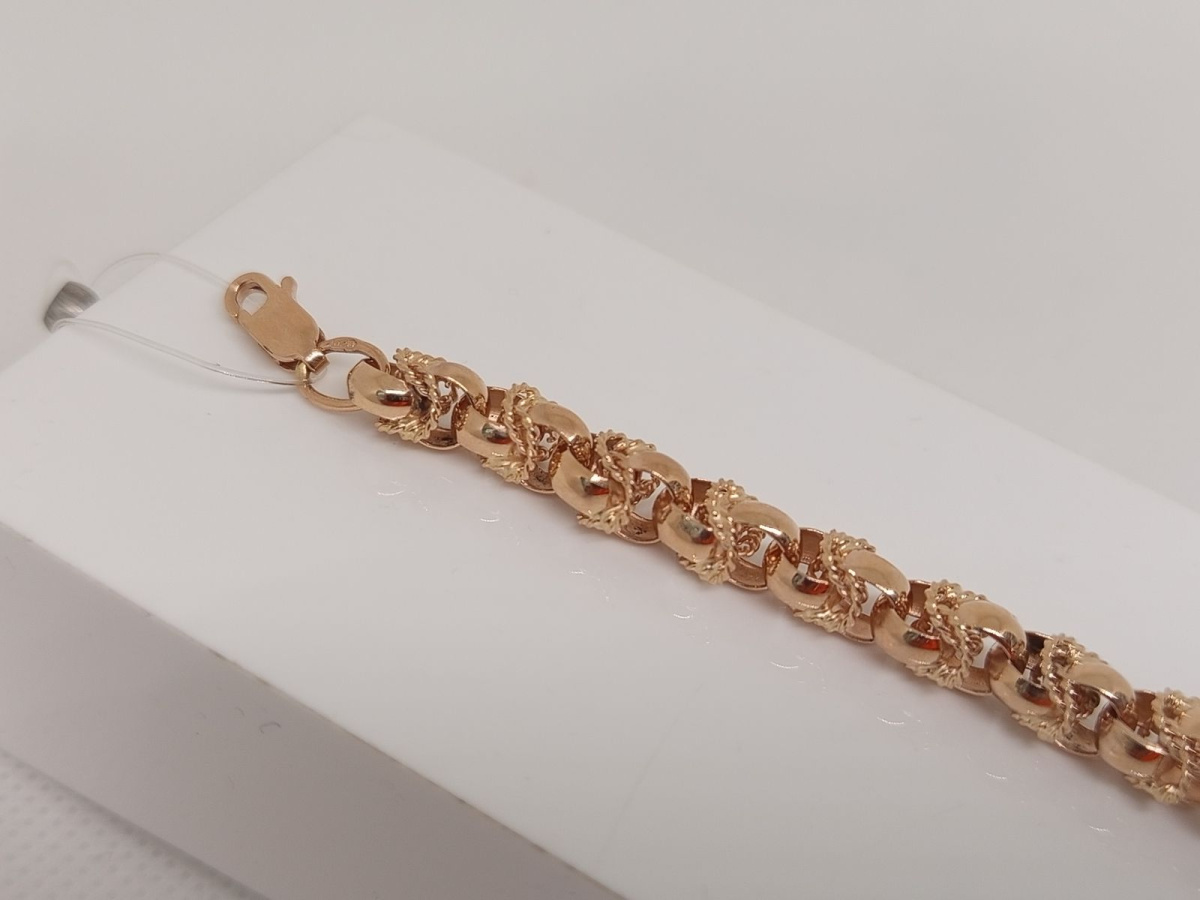 БРАСЛЕТ ПОЛНОВЕСНЫЙ (Au 585)