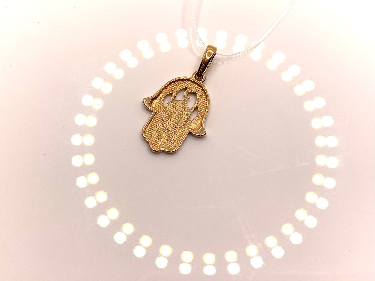 ПОДВЕСКА Мусульманская без камня (Au 585)