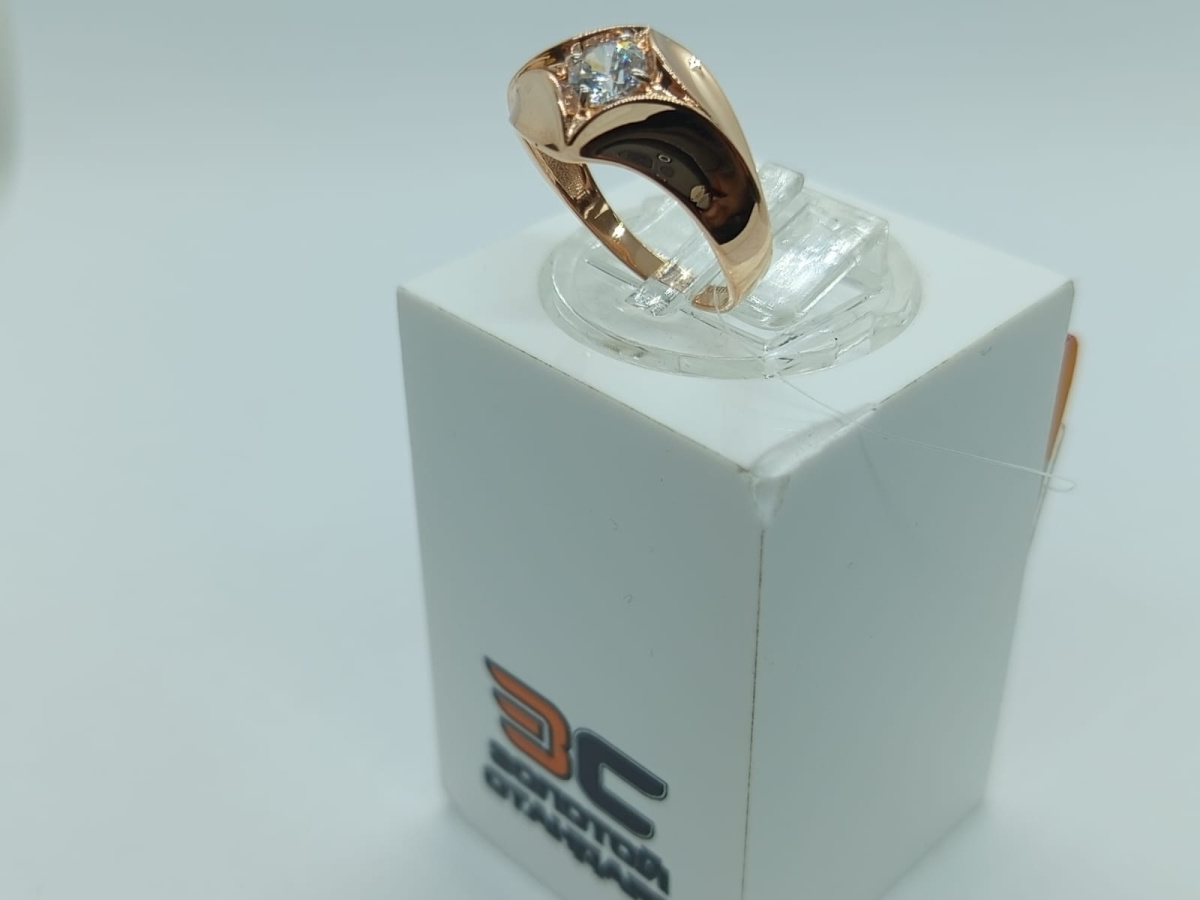 КОЛЬЦО С КАМНЕМ (Au 585)