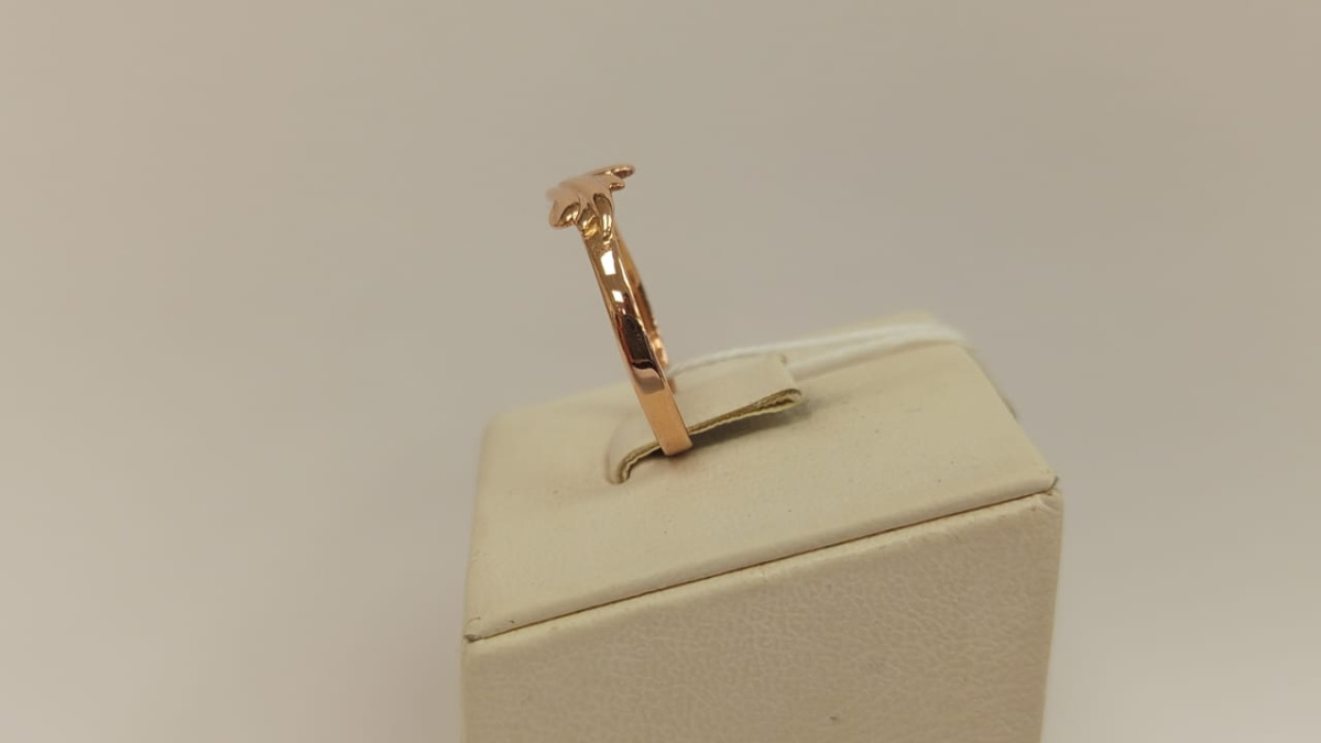 КОЛБКМ585 КОЛЬЦО БЕЗ КАМНЯ (Au 585)