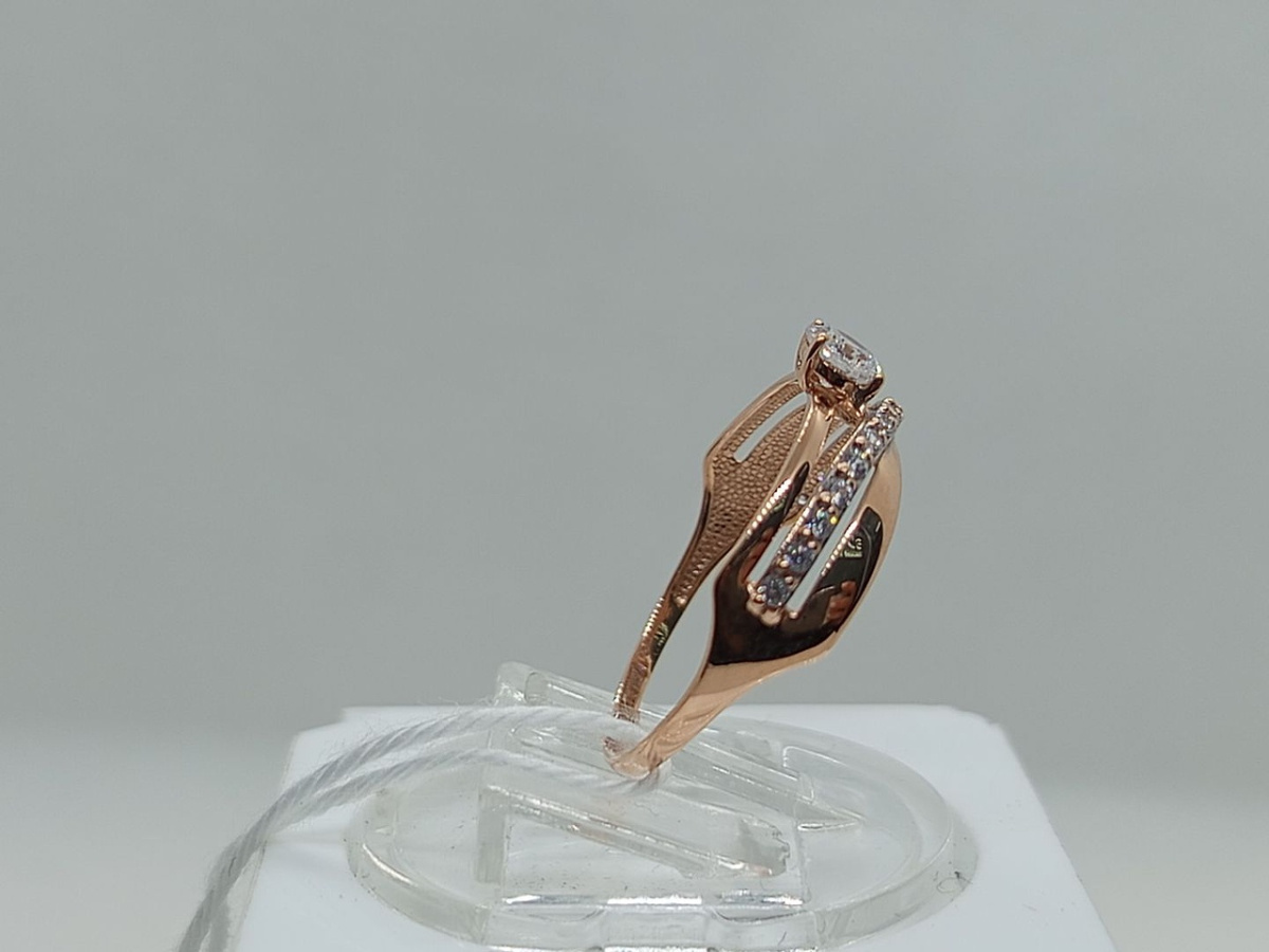 КОЛКМИ585 КОЛЬЦО С КАМНЯМИ (Au 585)
