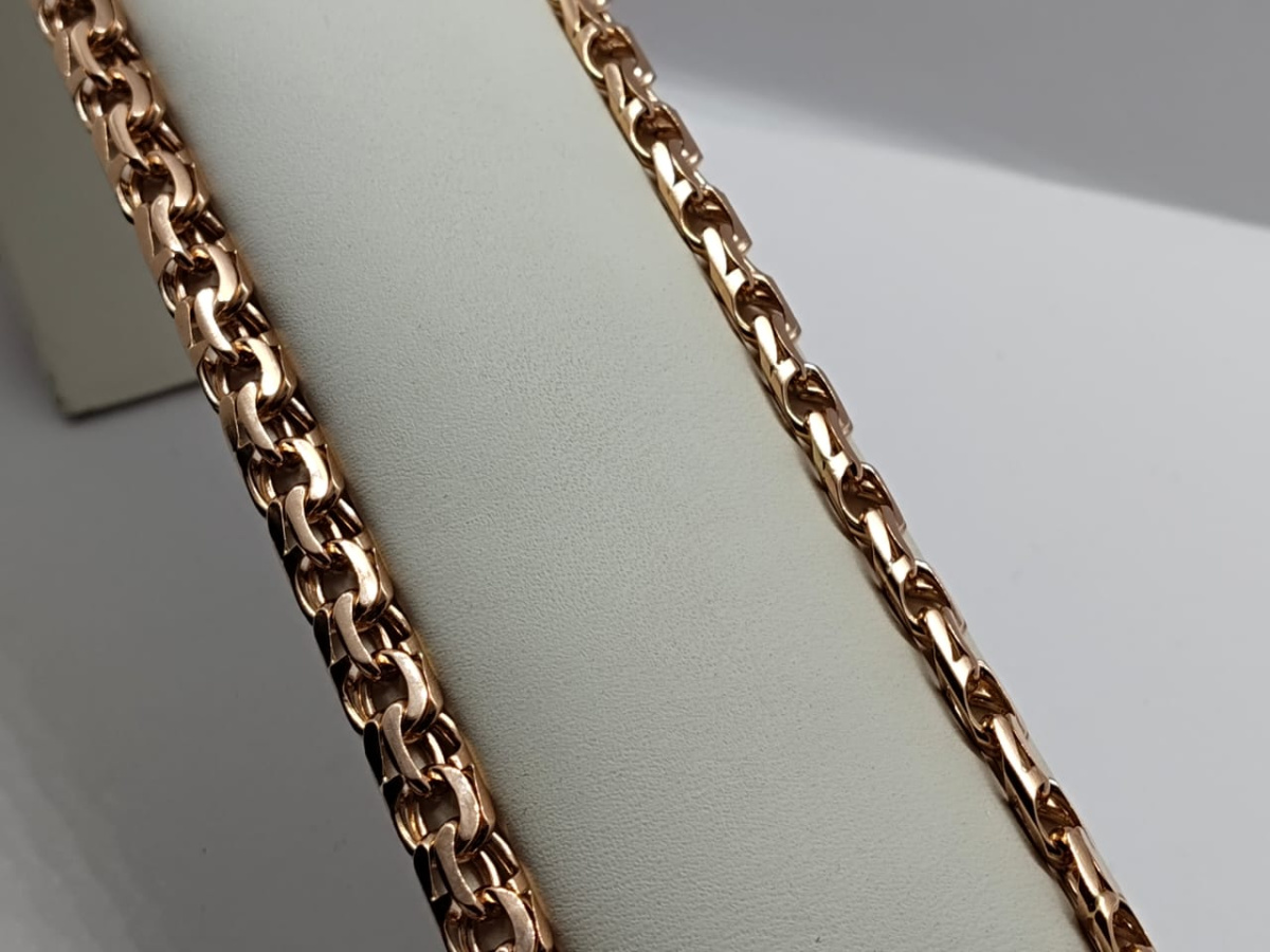 ЦЛБС585 ЦЕПЬ ПОЛНОВЕСНАЯ Бисмарк (Au 585)