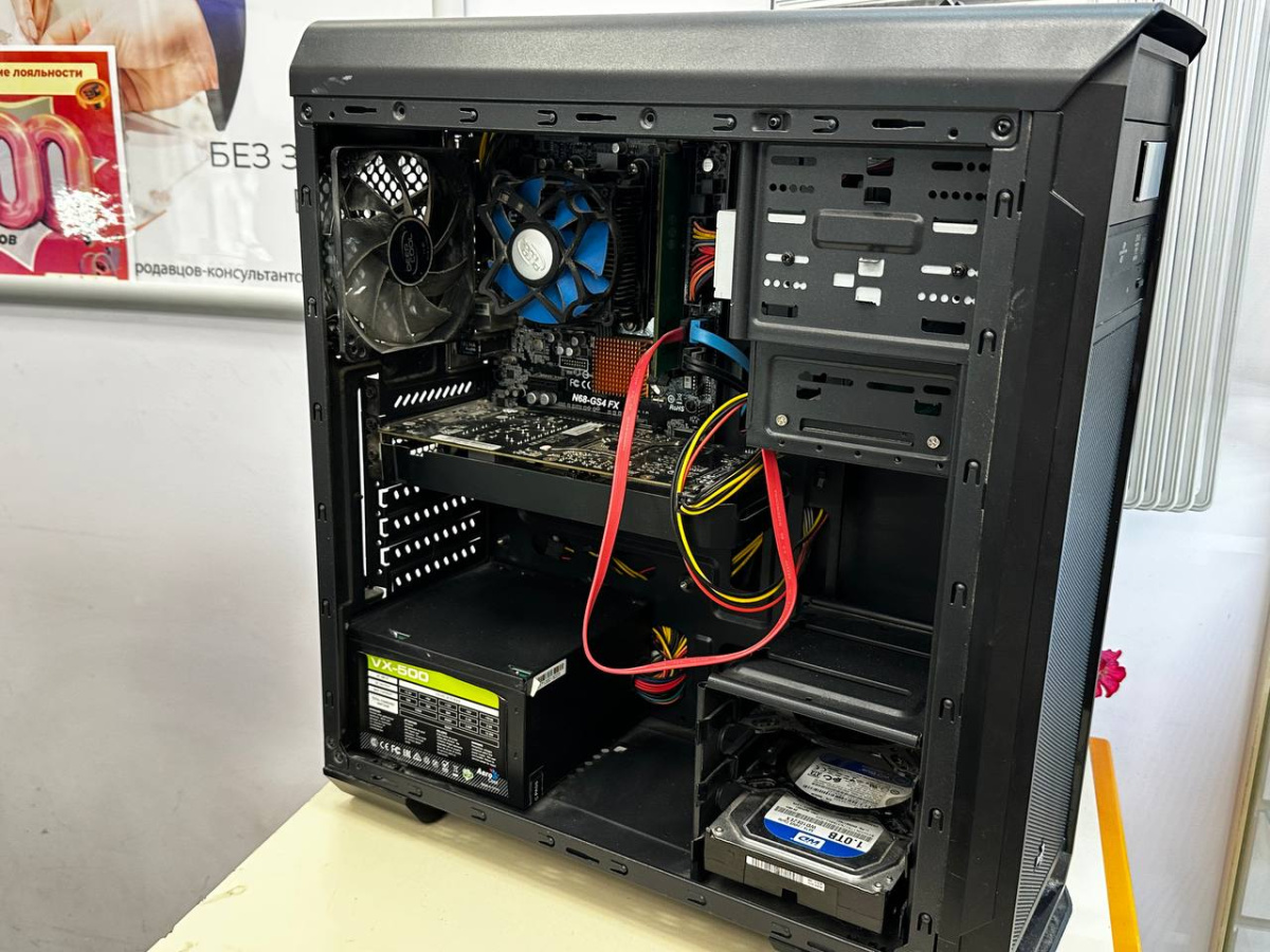 Системный блок Aero Cool; FX-4350, GeForce GTX 1060 3GB, 16 Гб, 250 Гб, 500 Гб