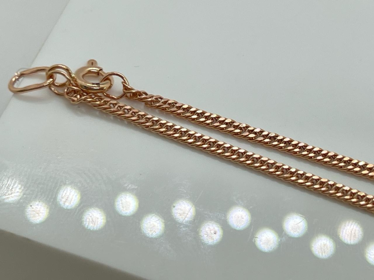 ЦЕПЬ ПУСТОТЕЛАЯ Панцирное (Au 585)