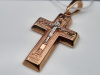 ПОДКБК375 ПОДВЕСКА КРЕСТ БЕЗ КАМНЯ (Au 375)