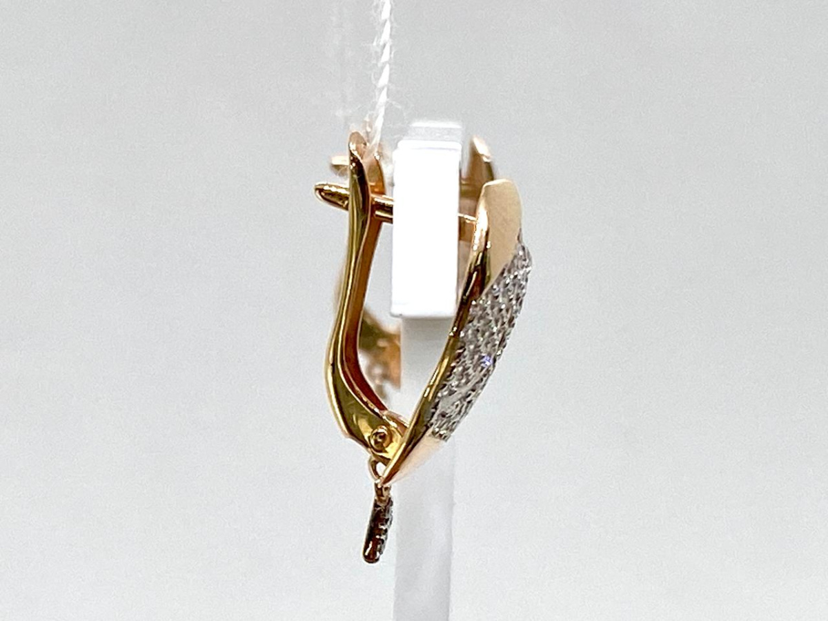 СЕРЬГИ С КАМНЯМИ (Au 585)