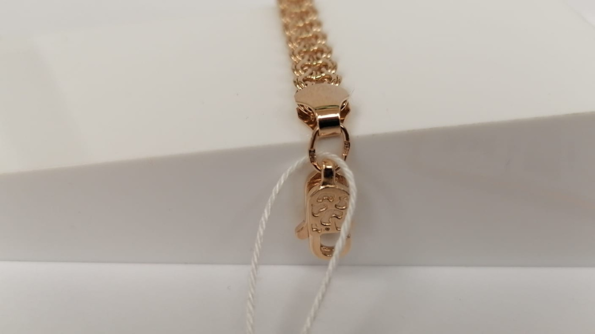 БРАСЛЕТ ПОЛНОВЕСНЫЙ Рамзес (Au 585)