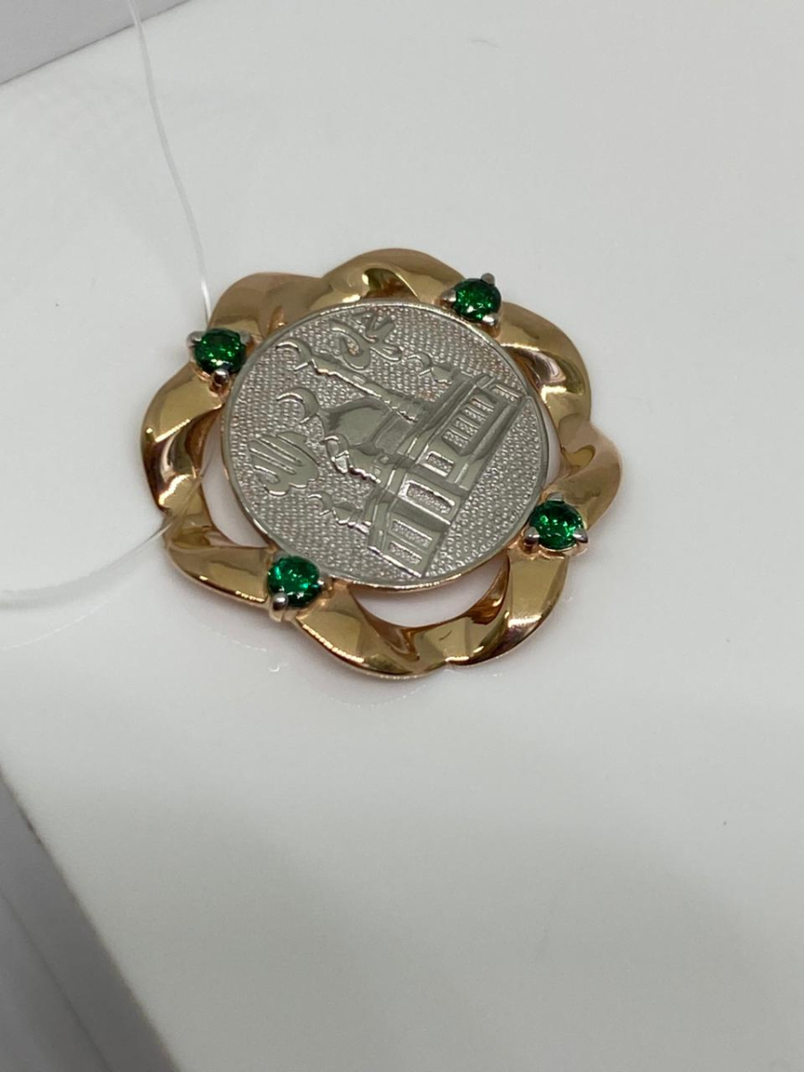 ПОДВЕСКА МЕЧЕТЬ с камнями (Au 585)