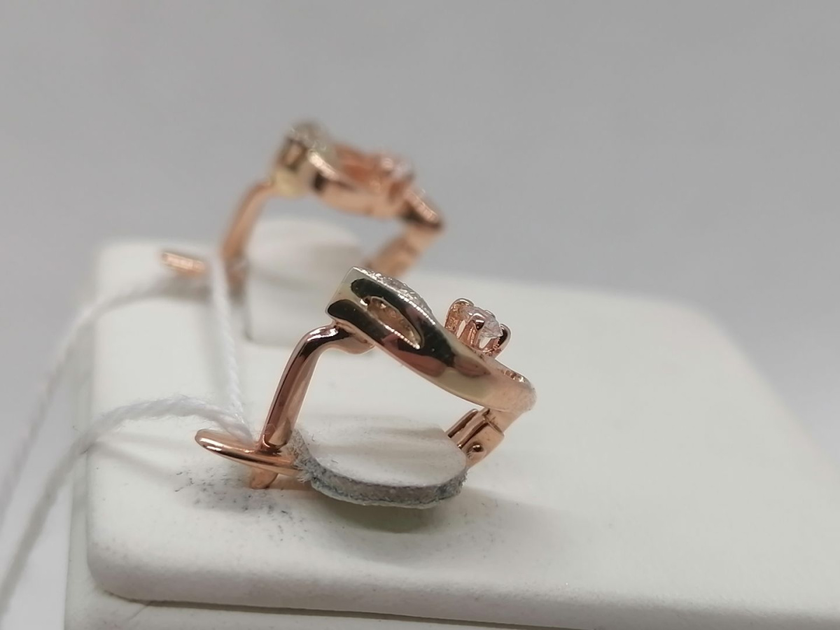 СЕРЬГИ С КАМНЯМИ (Au 585)