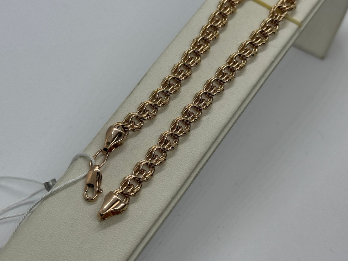 БРАСЛЕТ ПОЛНОВЕСНЫЙ Бисмарк (Au 585)