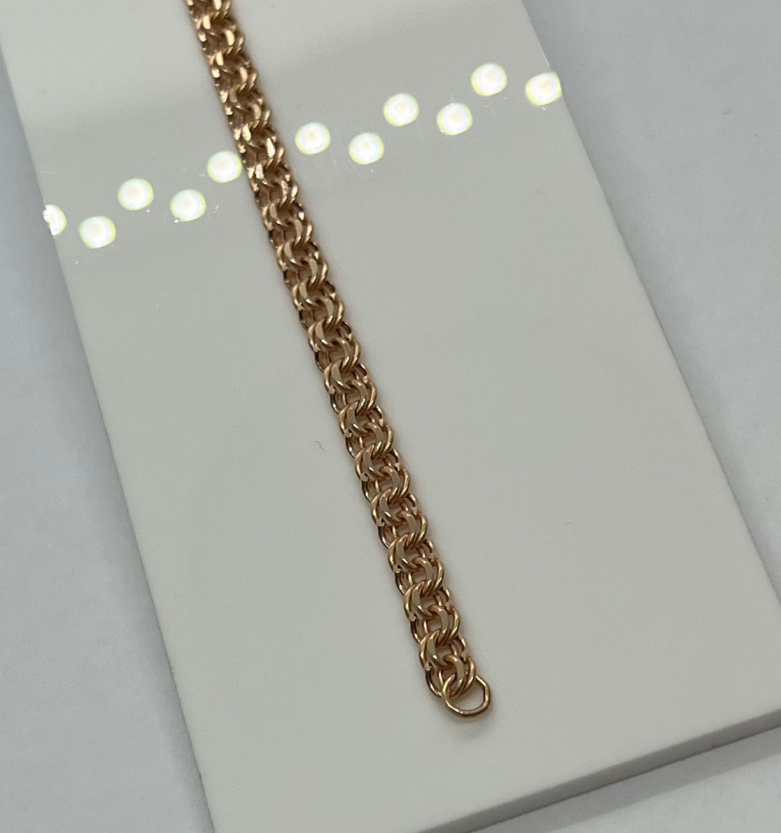 НБ 12-316ПГ БРАСЛЕТ ПУСТОТЕЛЫЙ (Au 585)