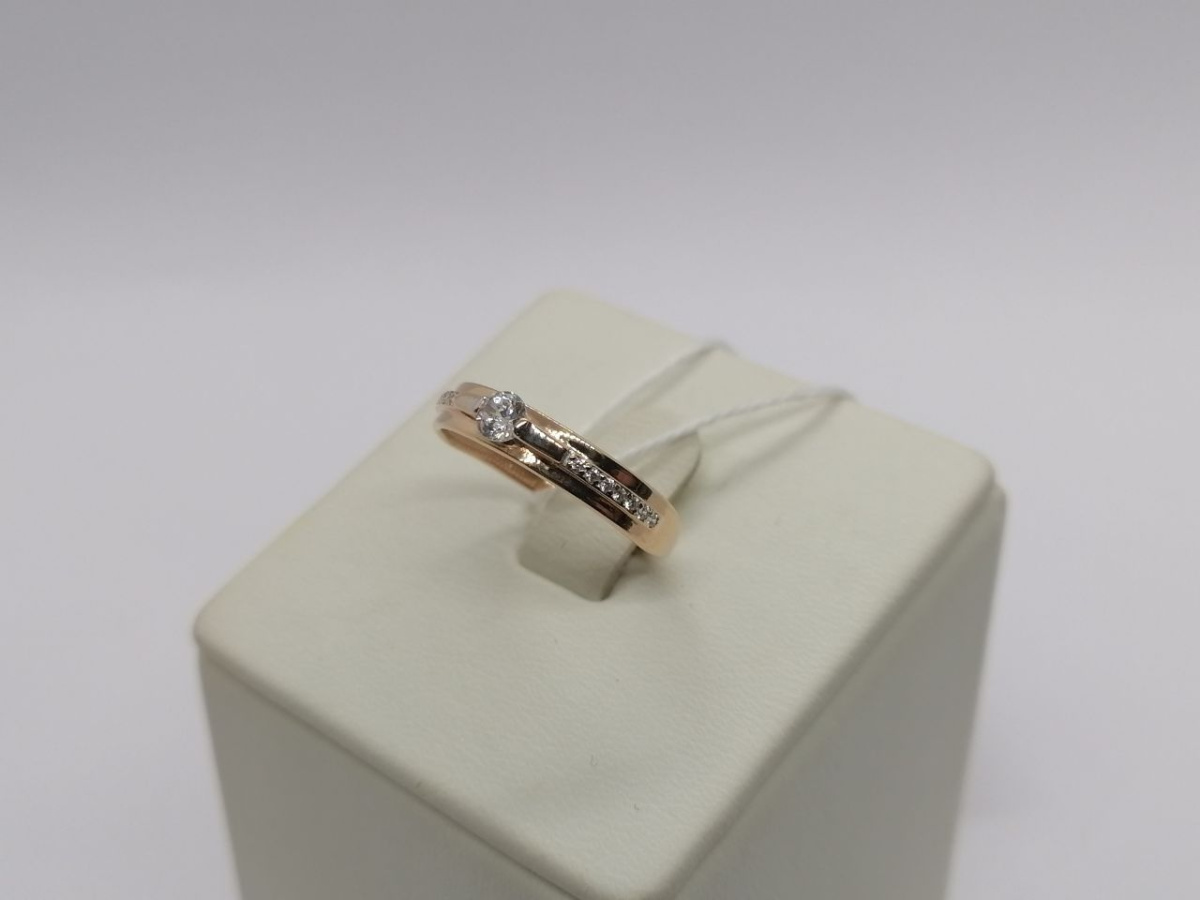 КОЛКМИ585 КОЛЬЦО С КАМНЯМИ (Au 585) КОЛКМИ585 КОЛЬЦО С КАМНЯМИ (Au 585)