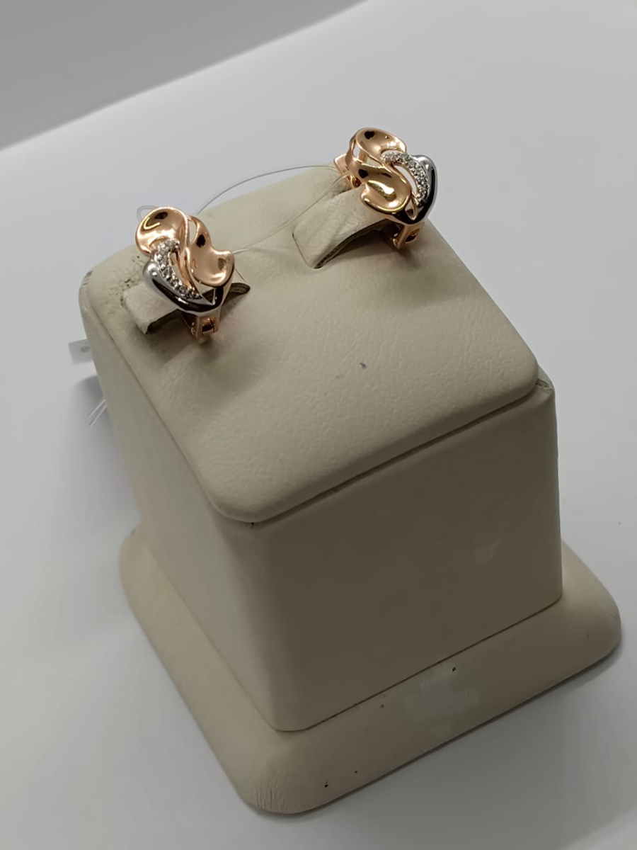 СЕРЬГИ С КАМНЯМИ (Au 585)