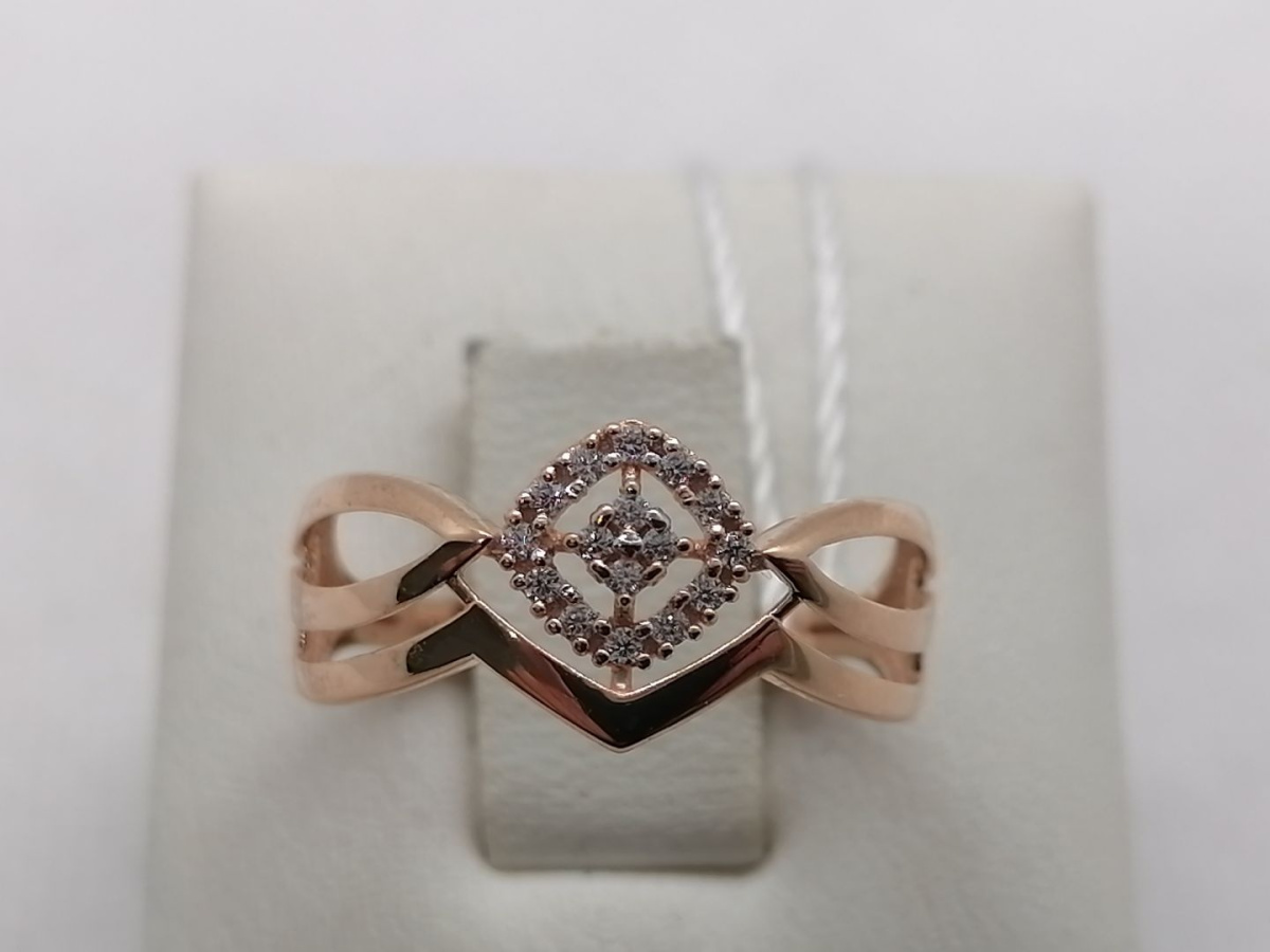 КОЛКМИ585 КОЛЬЦО С КАМНЯМИ (Au 585) КОЛКМИ585 КОЛЬЦО С КАМНЯМИ (Au 585)