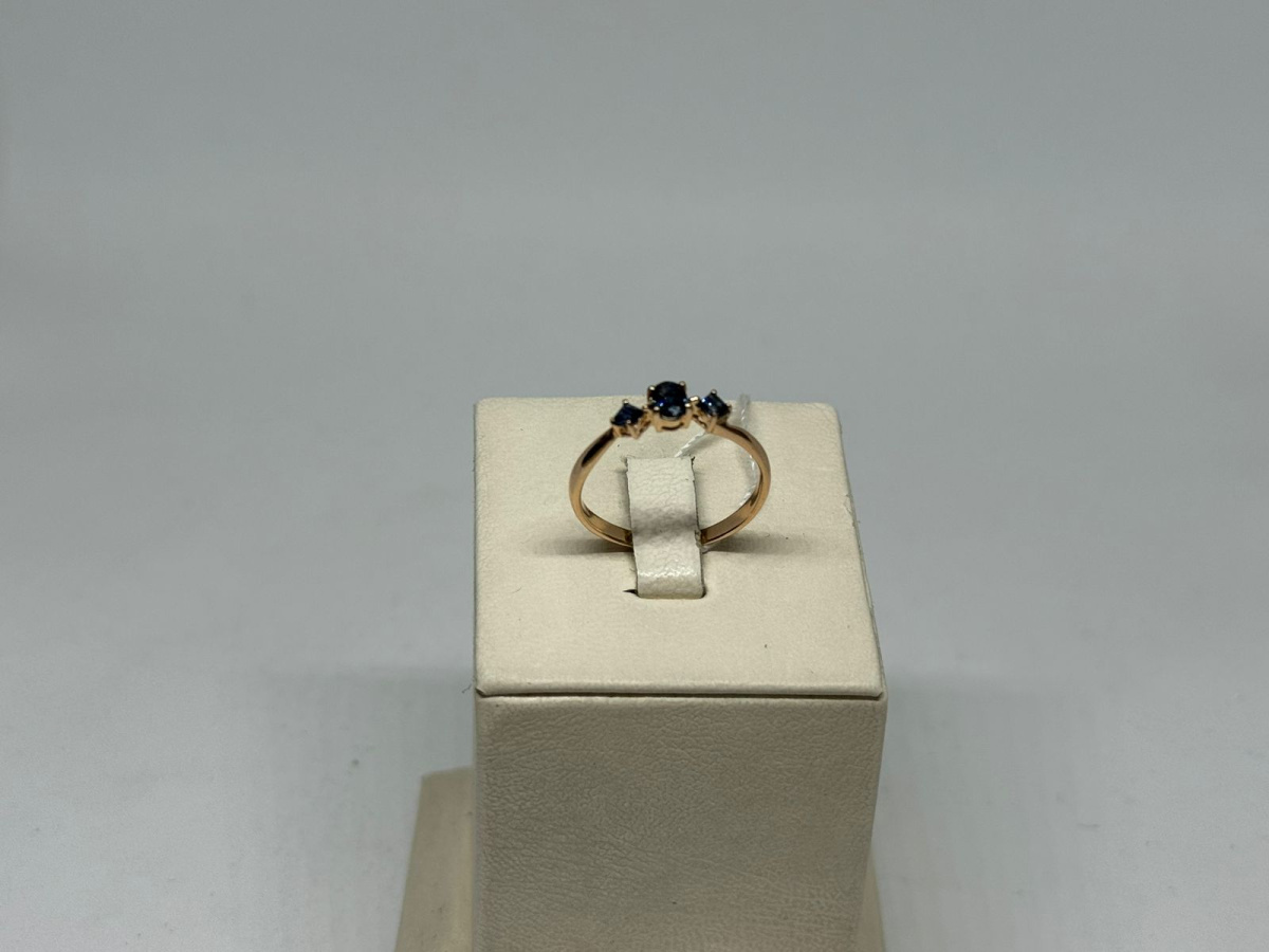 КОЛКМИ585 КОЛЬЦО С КАМНЯМИ (Au 585)