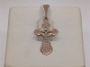 ПОДВЕСКА КРЕСТ БЕЗ КАМНЯ (Au 585)