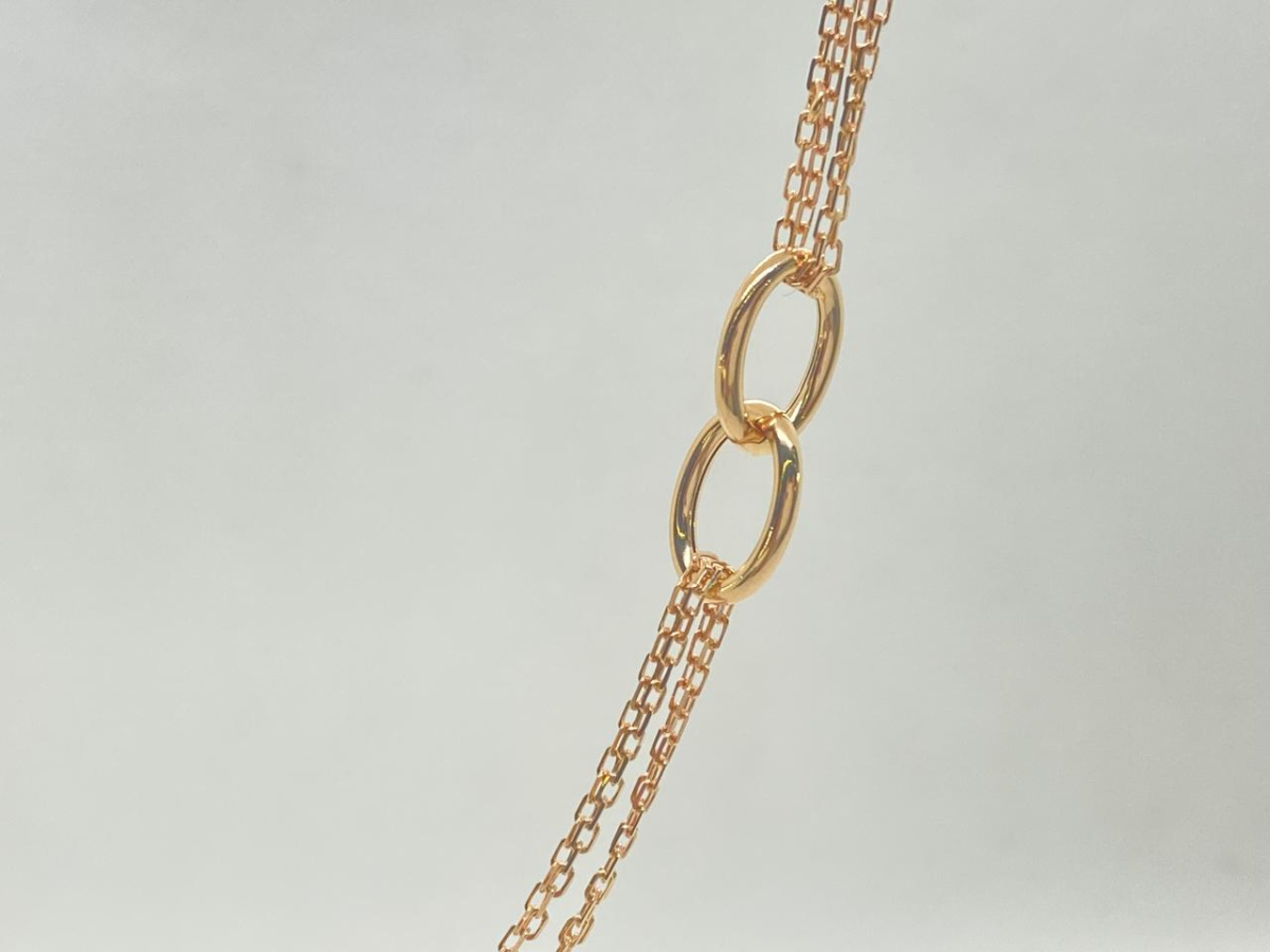 КОЛЬЕ ФАНТАЗИЯ без камня (Au 585)