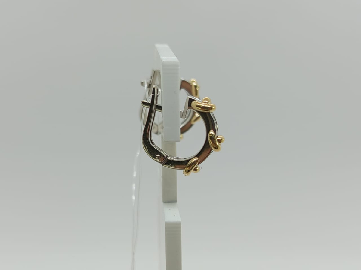 СЕРЬГИ С КАМНЯМИ (Au 585)