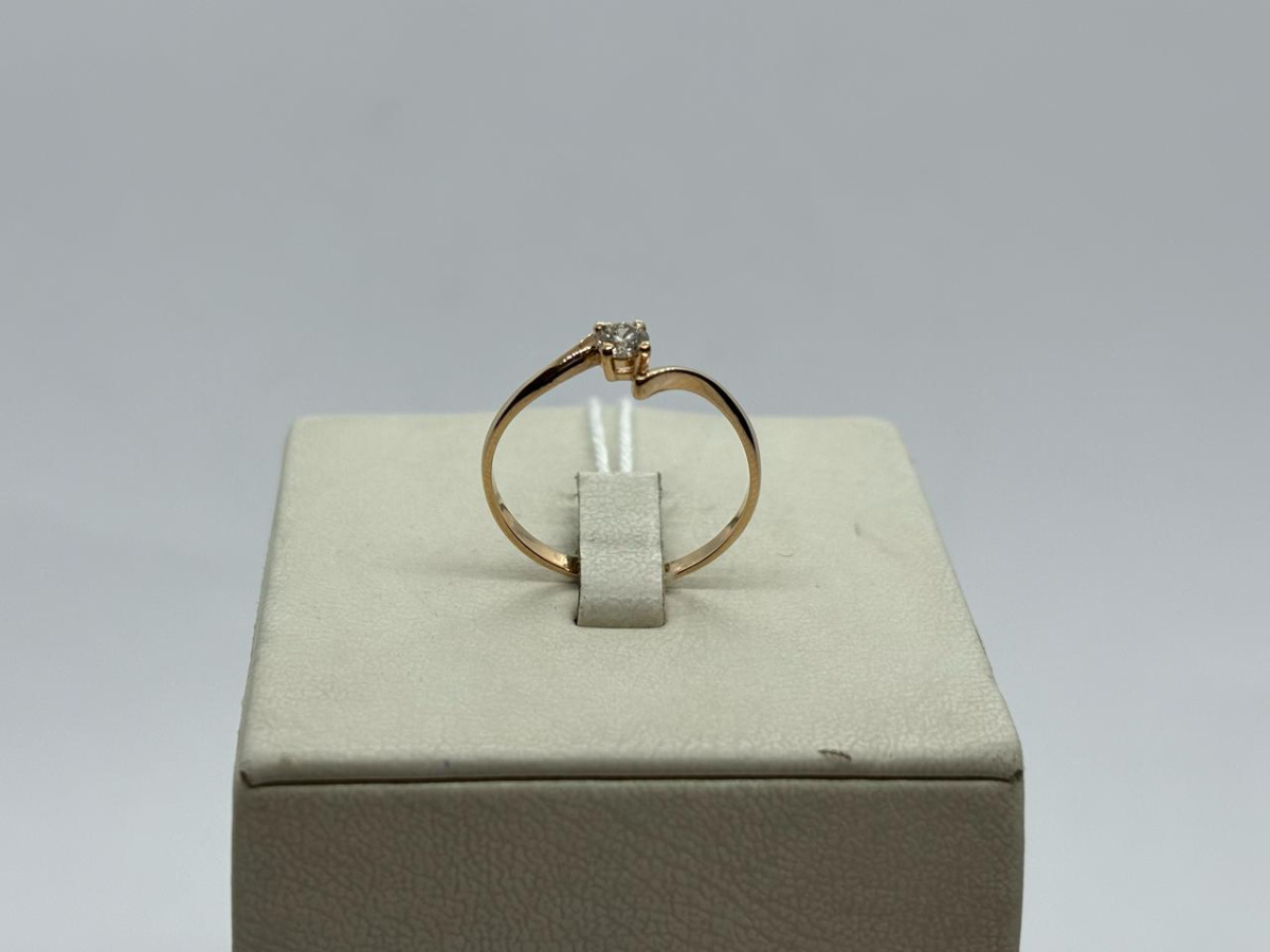 КОЛЬЦО БРИЛЛИАНТ Au 585