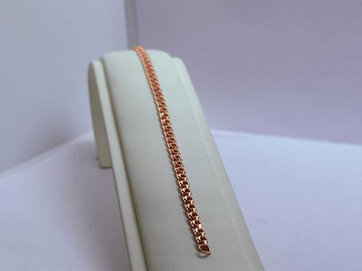 НБ 12-316ПГ БРАСЛЕТ ПУСТОТЕЛЫЙ (Au 585)