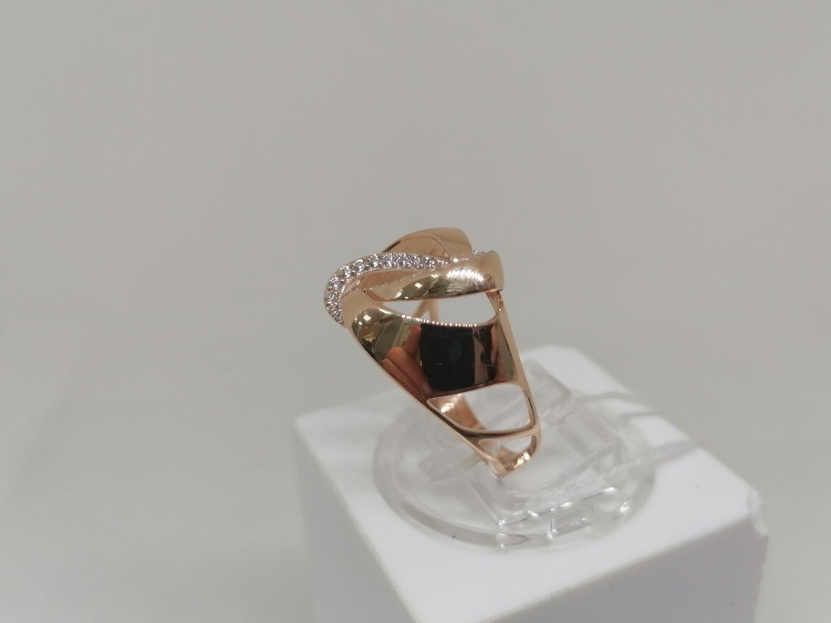 КОЛКМИ585 КОЛЬЦО С КАМНЯМИ (Au 585)