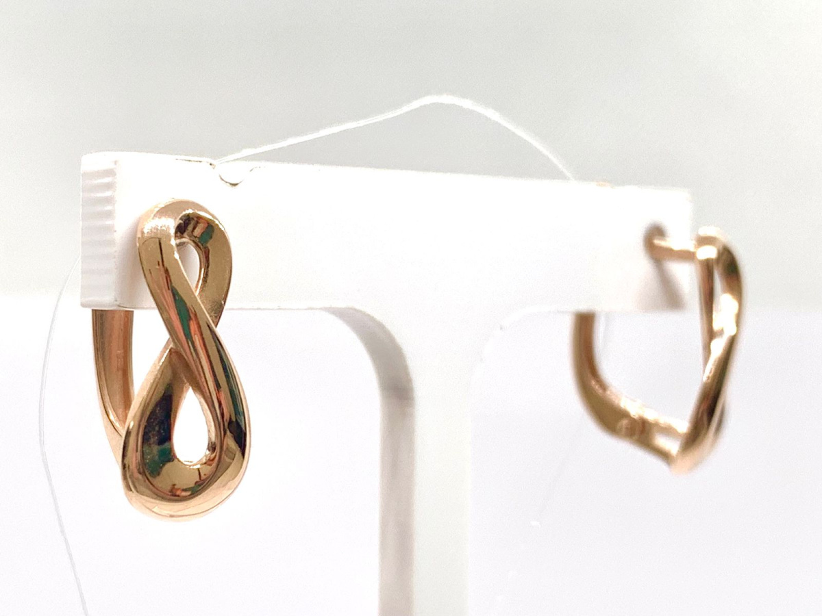 СЕРЬГИ БЕЗ КАМНЯ (Au 585)