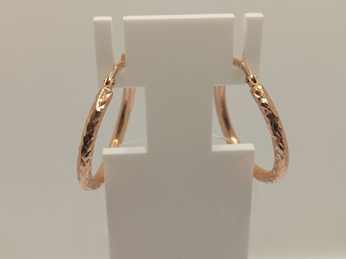 СЕРЬГИ КОНГО без камня (Au 585)