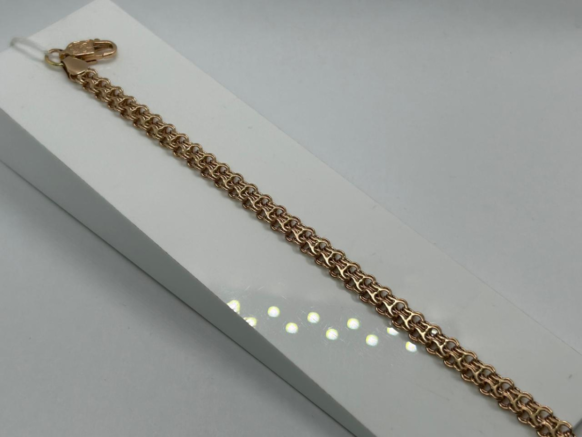 БРАСЛЕТ ПОЛНОВЕСНЫЙ Рамзес (Au 585)