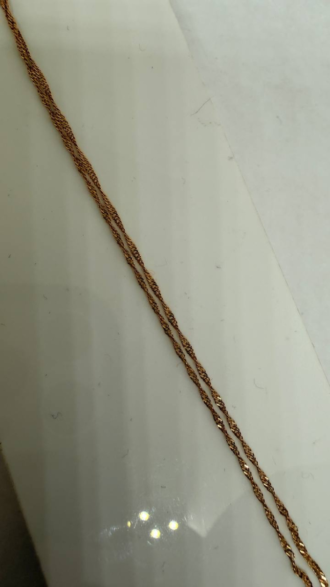 ЦЛСИ585 ЦЕПЬ ПОЛНОВЕСНАЯ Сингапур (Au 585)