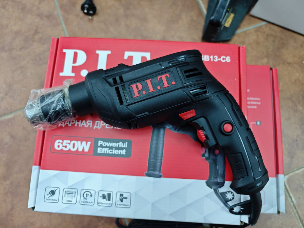 Дрель-ударная P.I.T. PSB13-C6