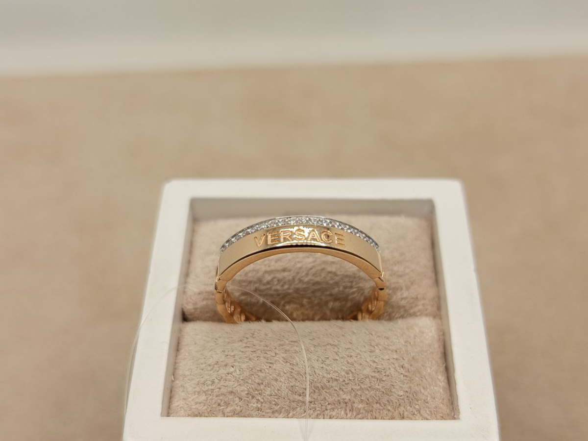 1106126 КОЛЬЦО С КАМНЯМИ (Au 585)