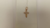 ПОДВЕСКА КРЕСТ С КАМНЯМИ (Au 585)
