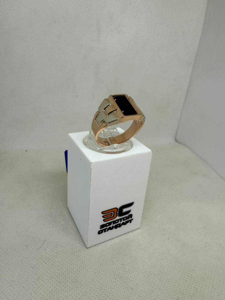 31-0314 КОЛЬЦО ПЕЧАТКА с камнем (Au 585)