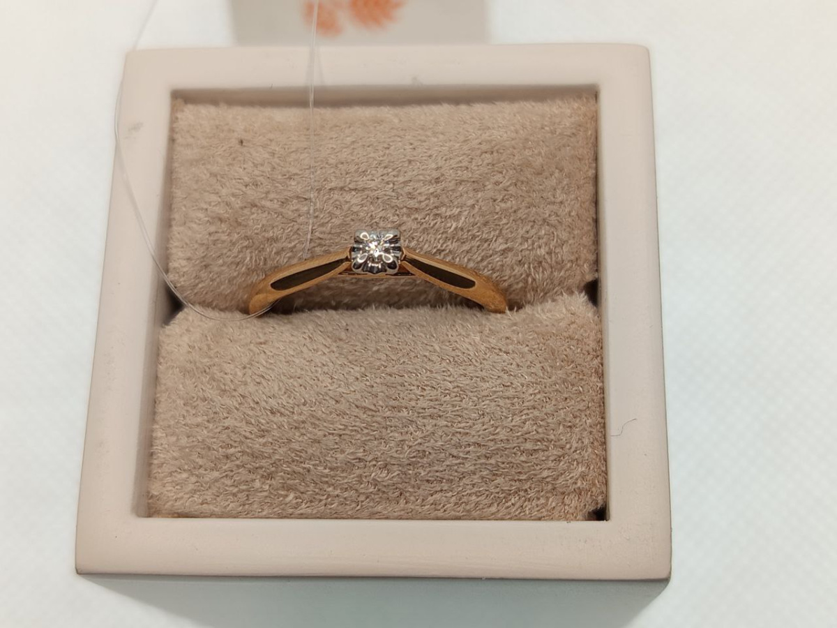 КОЛЬЦО БРИЛЛИАНТ (Au 585)