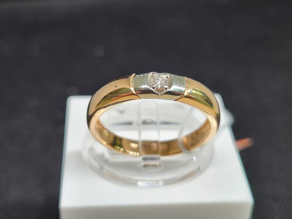 КОЛЬЦО БРИЛЛИАНТ Au 585