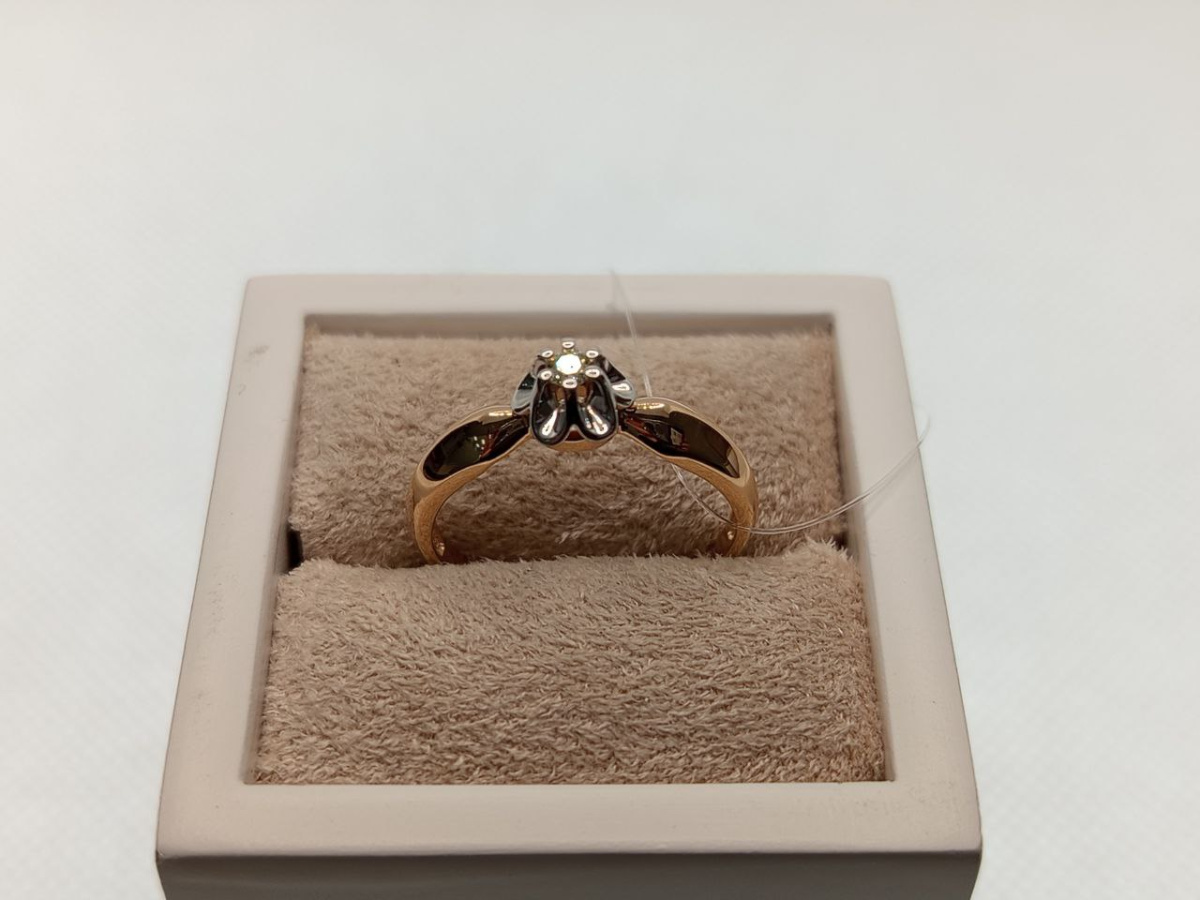 КОЛЬЦО БРИЛЛИАНТ (Au 585)