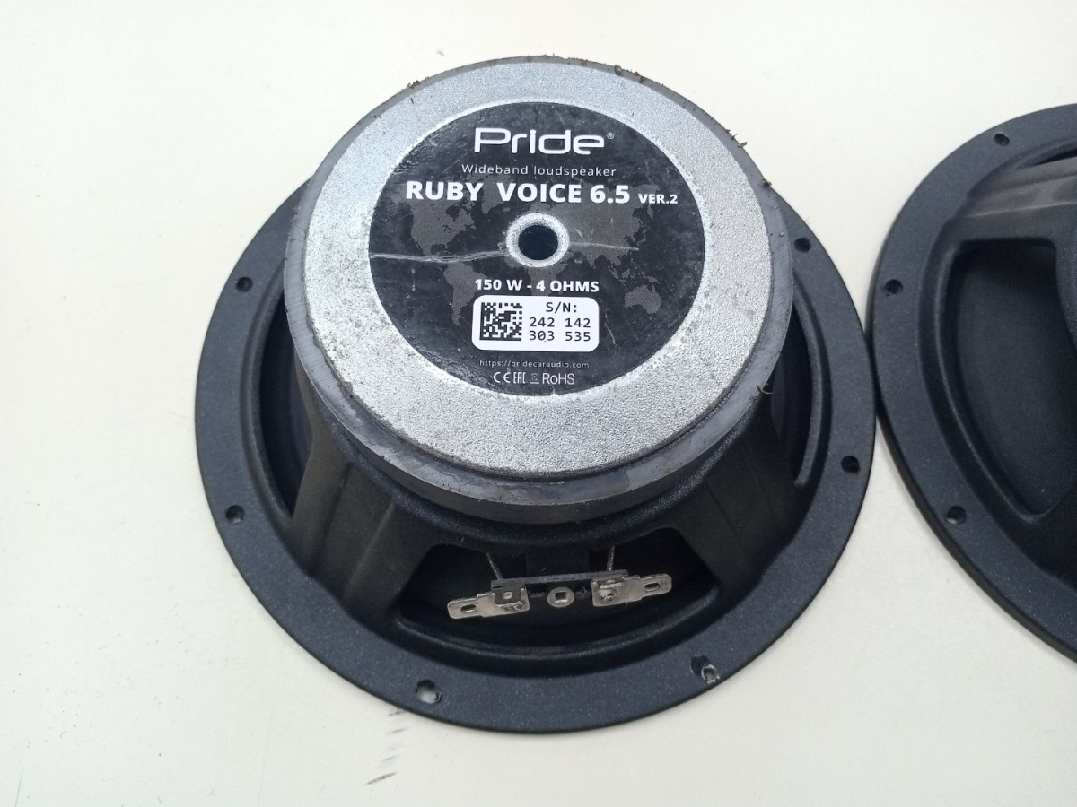 Автоакустика передняя Pride Ruby 6.5 V2