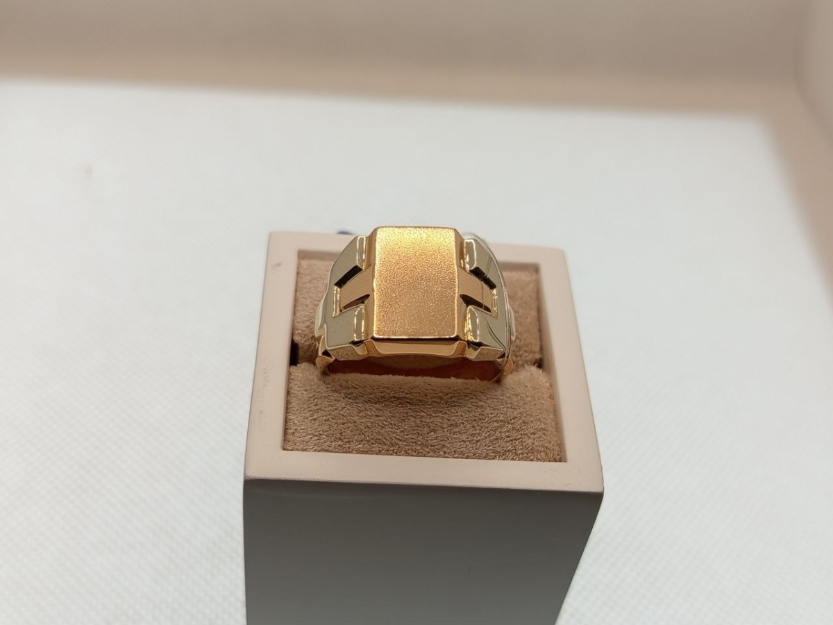 КОЛЬЦО ПЕЧАТКА без камня (Au 585)