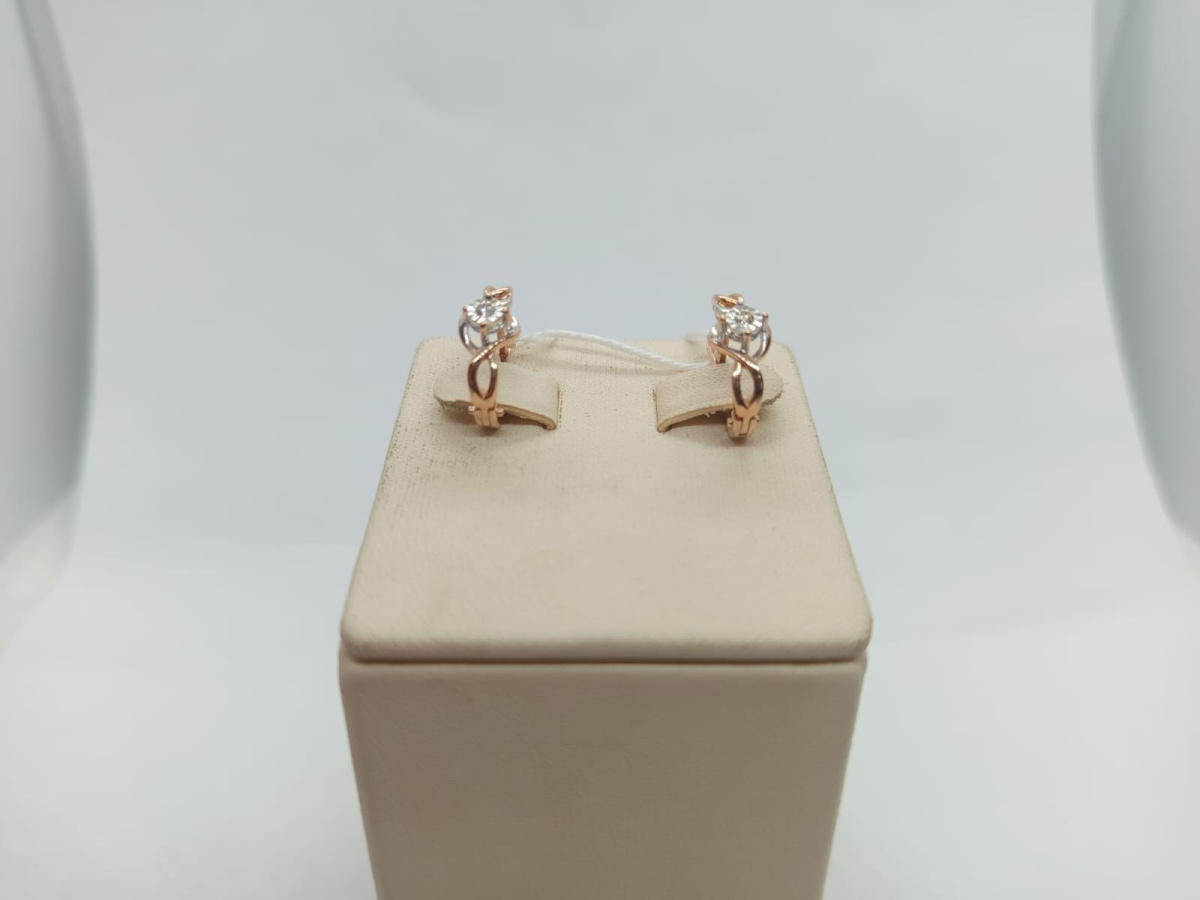 СЕРЬГИ БРИЛЛИАНТ (Au 585)