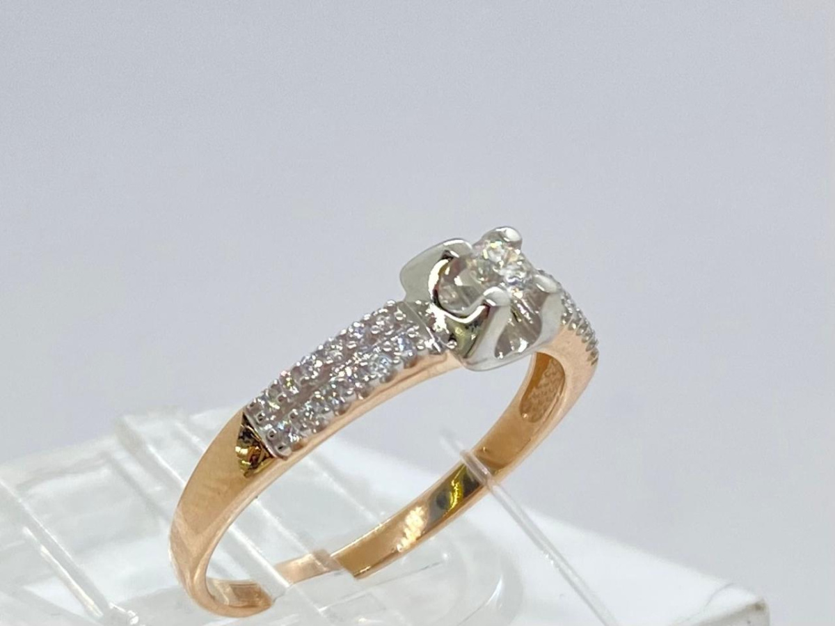 КОЛЬЦО БРИЛЛИАНТ (Au 585)