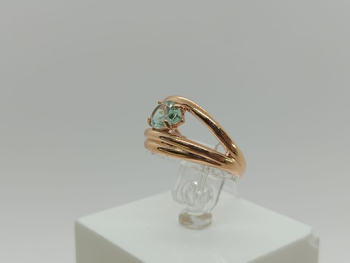 КОЛЬЦО С КАМНЕМ (Au 585)