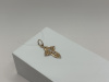 ПОДВЕСКА КРЕСТ с камнями (Au 585)