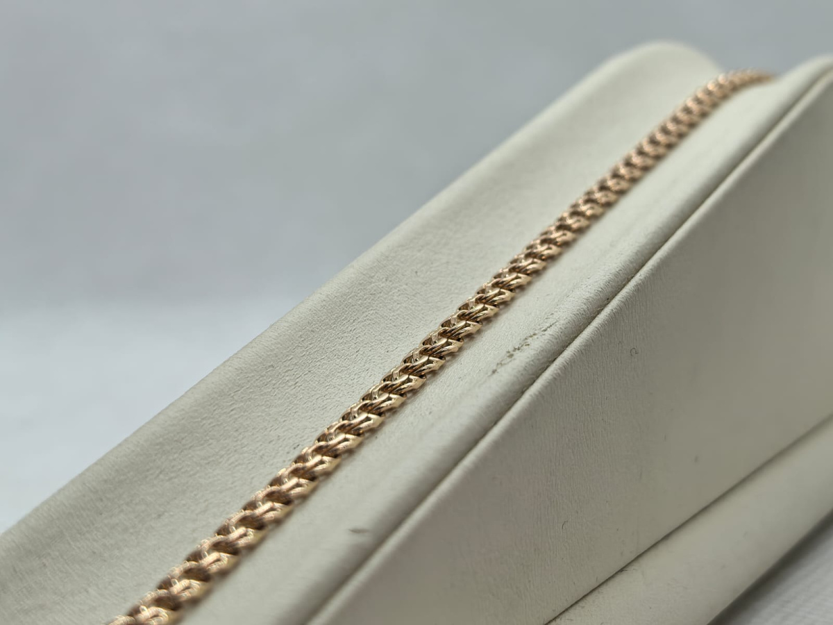 БЛБ585 БРАСЛЕТ ПОЛНОВЕСНЫЙ Бисмарк (Au 585)