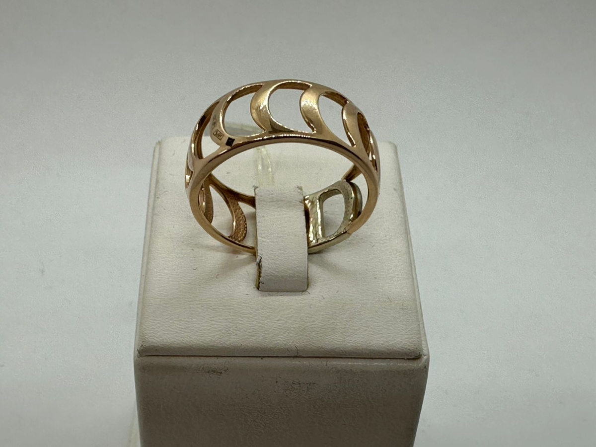 КОЛЬЦО С КАМНЕМ (Au 585)